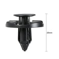 thumbnail image 2 of Yeacher 100PCS Nylon Push-Type Automotive Clips Rivet Retainer Fasteners Clips 25mm with 1PC Fastener Remover, 2 of 6