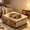 F5, variant on Longhorn Lounger Pet Bed, Western‑Theme Decorative Plush Pet Bed for Farmhouse Interior