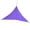 Deep Purple, variant on Joernso 3/4/6m Outdoor Triangle Sun Shelter Sunshade Canopy Garden Patio Camping Awning