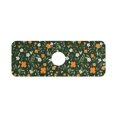 thumbnail image 7 of Yayeee Faucet Mat for Kitchen Sink 14.7" Diatomite Long Splash Guard Pad, Orange Flowers, 7 of 7