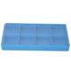 thumbnail image 1 of Boîte de rangement en plastique pour pièces de montres, organiseur pour outils de réparation d'horloger, plateau de rangement (8 compartiments), 1 of 4