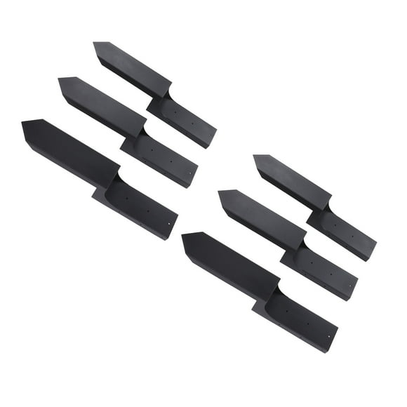 Fence Post Repair Kit, 6PCS Easy Installation Fence Post Anchor Stake for Household Use