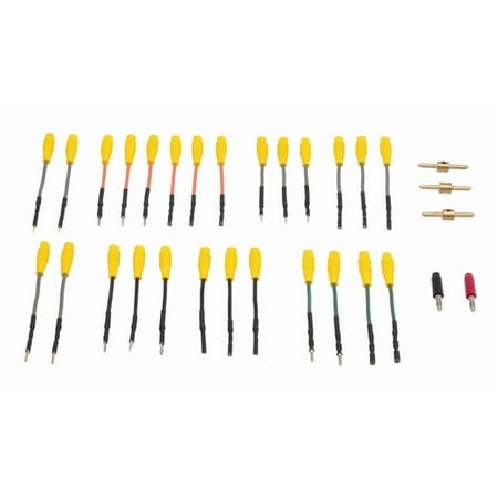 Waekon Industries 77203 31-Piece Perfect Mate Round Terminal Probe Adapter Set