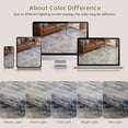 thumbnail image 6 of UERMEI 8'x10' Washable Area Rugs for Living Room, Washable Non-slip Soft Indoor Modern Vintage Rug for Bedroom Dining Room Office Home Decor Carpet, Dusty Blue, 6 of 7
