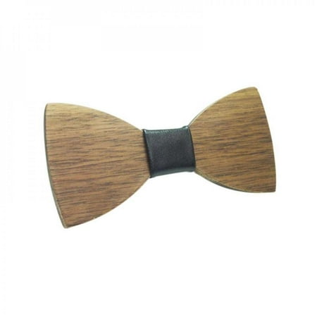 

Clearance!!Wooden Bow Ties Kids Bowties Butterfly Cravat Wood Ties for Creative Wedding Party
