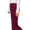 thumbnail image 4 of Jessica Simpson Scrubs Women's 6-Pocket Jogger Scrub Pants, Medical Uniform Pants with Zipper Pockets & Embroidered Logo, 4 of 6