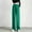 Green, variant on Women's Pant Women's Wide Leg Pants High Elastic Waisted In The Back Business Work Trousers Long Straight Suit Pants For Summer Yellow XL