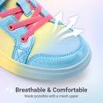 thumbnail image 3 of Zapatillas para Niñas DREAM PAIRS SDFS2308K Arcoíris Casual Talla 8, 3 of 6