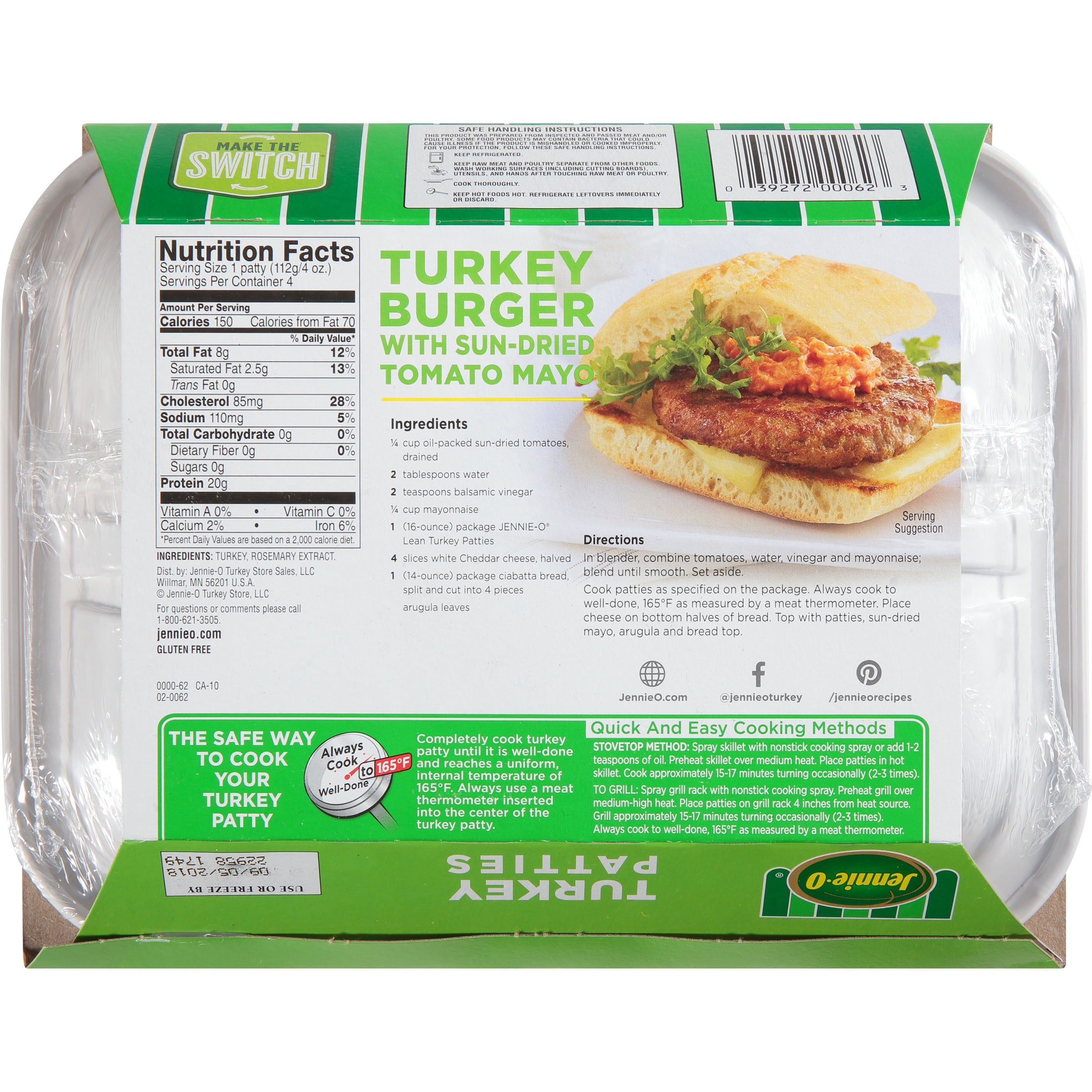 Turkey Burger Patty Nutrition Facts Besto Blog