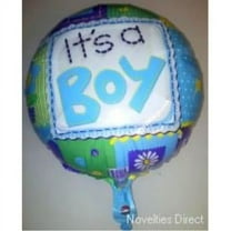 Baby Shower 'It's A Boy' Foil Mylar Balloon