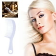 thumbnail image 1 of Large Tooth Massage Comb for Women with Long Hair - Portable Wide Tooth Plastic Thickened Hairdressing Comb, 1 of 5