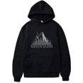 thumbnail image 2 of Sudadera con capucha para hombre adulto, Jersey deportivo informal con estampado 2D, diseño creativo de montaña, Otoño e Invierno, 2 of 3
