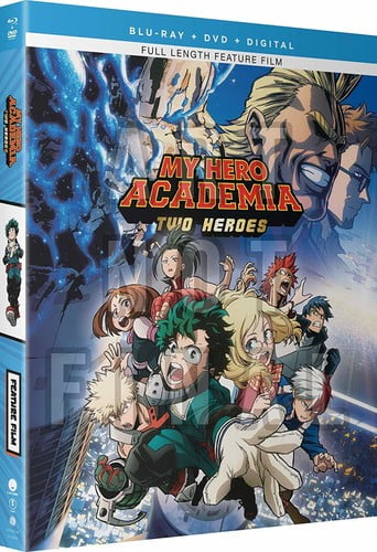 My Hero Academia Two Heroes Blu Ray Dvd Digital Copy Walmart Com Walmart Com