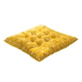 thumbnail image 1 of Billuyoard Amplia gama de usos Cojín para asientos suaves y cómodos Cojín cuadrado para silla Cojines para asiento Decoración del hogar Tablero de ajedrez amarillo, 1 of 6