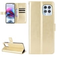 thumbnail image 4 of Funda tipo libro para Motorola MOTO G100, cartera todo‑en‑uno, funda multifuncional con tarjetero y correa de muñeca desmontable, 4 of 5