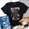 thumbnail image 6 of Halloween Will Never Die T-Shirt, Vintage Pumpkin Coffin Skeleton Tee, 6 of 6