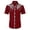 a-Red102, variant on Boys Kids Western Style Floral Embroidered Shirt Short Sleeve Button Down Collared Floral Embroidery Contrast Piping Cowboy Shirt For CasualParty Wear Black 6-7 Years