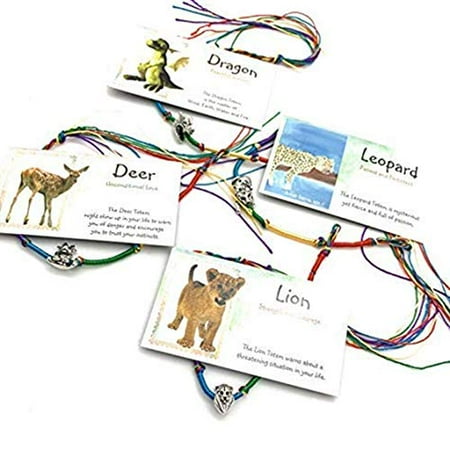 Smiling Wisdom - Deer Dragon Lion Leopard - 4 Totem Spirit Animal Gifts - Childrens Birthday, Holiday Favors - Animals Friendship Bracelets European B | Walmart Canada Smiling Wisdom - Deer Dragon Lion Leopard - 4 Totem Spirit Animal Gifts - Childrens Birthday, Holiday Favors - Animals Friendship Bracelets European B | Walmart Canada