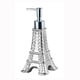 thumbnail image 1 of Dispensador de loción de manos de cerámica con decoración de la Torre Eiffel de París europea, bomba de jabón, botella de baño con perfume en relieve enrejado para fregadero de cocina, 1 of 8