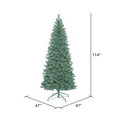 thumbnail image 3 of Vickerman 9' Oregon Fir Slim Artificial Christmas Tree, Multi-Colored LED Lights, 3 of 3
