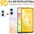 thumbnail image 1 of Cristal Realme-10 Realme 11 Cristal templado Realme 10 Cámara película Realme GT Neo 3T Protector de pantalla Realme GT Neo 3 accesorios de teléfono Realmi 10 pro 9D vidrio templado Realme 11 Glass, 1 of 3