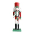 thumbnail image 2 of Figura de Cascanueces, Adorno de Mesa, Escultura de Pie, Accesorios para Fotos, Navidad Estilo B, 2 of 9