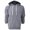 Heather Gray Melange, variant on Mantis Mens Superstar Zip Through Hooded Sweat / Hoodie