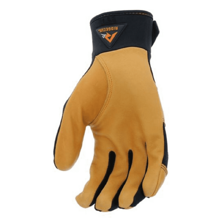 Leather(Buff/Split/Chrome) Red Sublimation Heat Resistant Gloves
