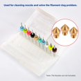 thumbnail image 4 of 3D Printer Nozzle Cleaning Drill Bits Kit 3D Printer Nozzle Cleaning Tools Kit 3D Nozzle Cleaners Cleaning Needles 0.1-1mm Drill with Clear Storage Box 10 Pieces, 4 of 7