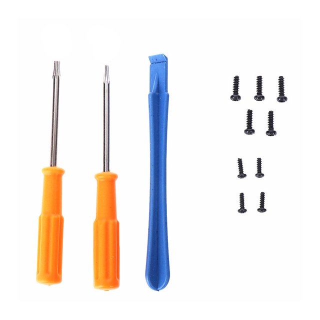 Tholdsy 12 unids/set Gamepad herramientas de reparación profesional antioxidante reemplazo tornillo destornillador reemplazo para One S Videojuegos y accesorios