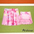 thumbnail image 5 of Oudiya Girl's Tennis Skirt with Pockets Shorts Athletic Performance Skort for Golf Workout Pink for 4-5Y, 5 of 8