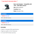 thumbnail image 2 of Door Lock Actuator - Compatible with 1994 - 2004 GMC Sonoma 1995 1996 1997 1998 1999 2000 2001 2002 2003, 2 of 2