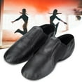 thumbnail image 6 of LHCER Dance Jazz Shoes Slip-On Black Adult Size 39, 6 of 8