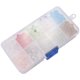 thumbnail image 3 of 1200 Pcs Cuentas de Vidrio, 8mm 10 Colores Perlas de Facetas Perlas de Cristal para la Fabricación de Joyas,Proyectos de Abalorios de DIY, Pulseras, Collares, Pendientes, 3 of 5