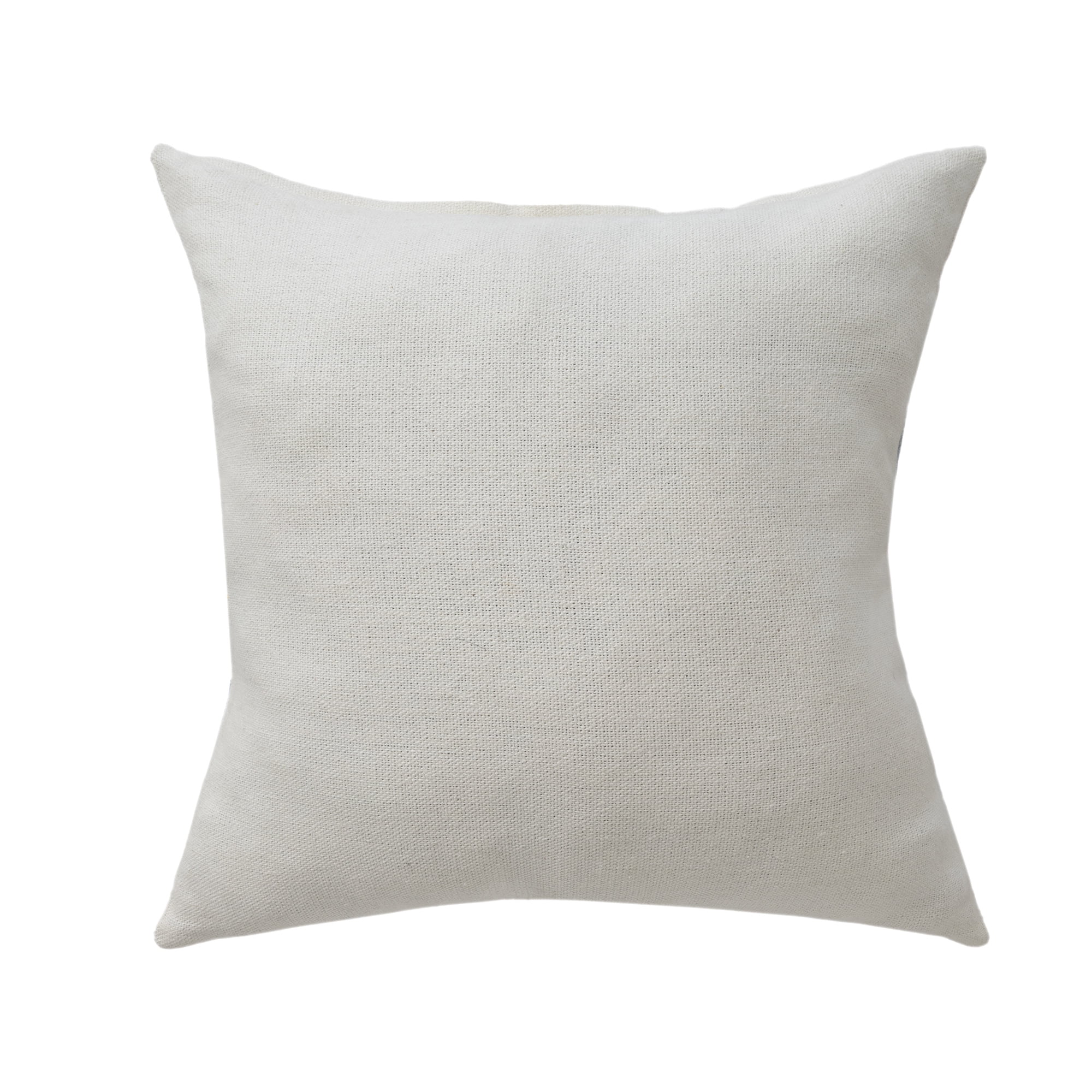 Harlow Hill Camden 20" x 20" Blue/Ivory Floral Cotton Adult Decorative Throw Pillow