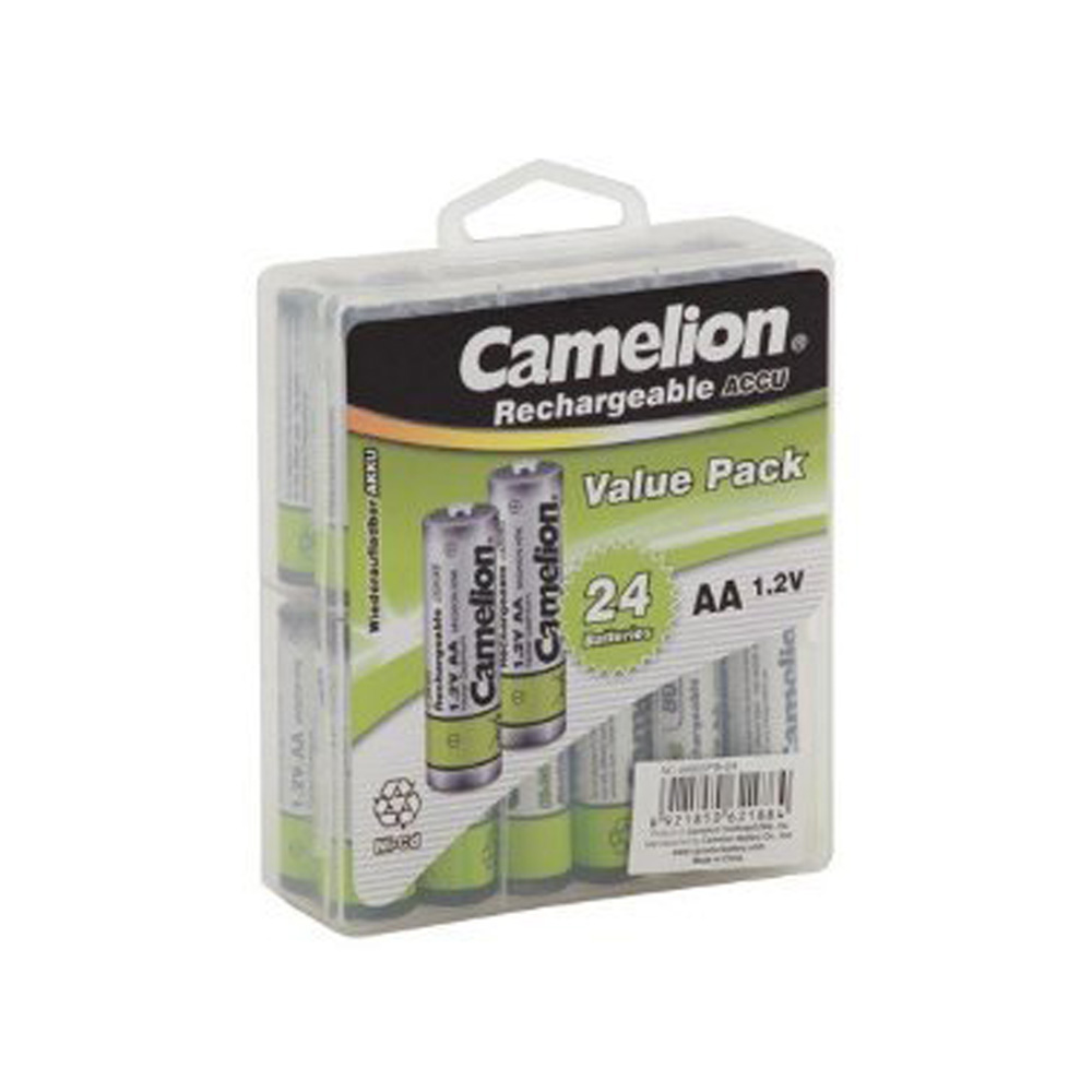 Camelion AA Nicad Solar Light Batteries 800Mah 24 Pack Wholesale