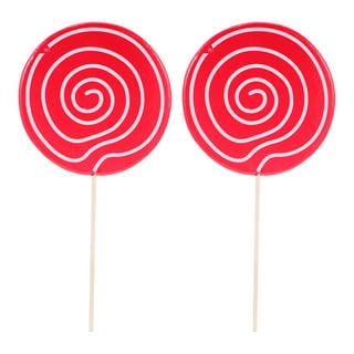  Fun Express Big Rainbow Lollipops For Kids, 6 Count : Grocery  & Gourmet Food