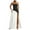 DT-Multicolor, variant on DailyTrove Women's Two-Tone Strapless High-Slit Maxi Dress - Polyester Formal Evening Gown, Edgy for Galas & Weddings