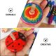 thumbnail image 2 of 6 uds juguete giratorio de madera DIY trompos de madera sin terminar trompos niños DIY juguetes de pintura suministros para manualidades oso de fresa Electrónica, 2 of 4