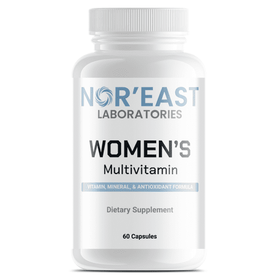 Nor'East Laboratories Women's Multivitamin, Female Daily Multivitamin – Dietary Supplement, 60 Count