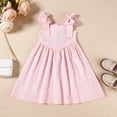 thumbnail image 2 of shoper Toddler Girl Dresses 4t, Toddler Girls Floral Embroidered Sleeveless Dress for Party Dance Occasions, 2 of 7