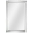 thumbnail image 3 of Empire Art Direct Modern Stepped Beveled Rectangle Wall Mirror, 24" x 36", Ready to Hang, 3 of 11