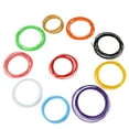 thumbnail image 1 of Filamento para bolígrafo de impresora, 10 colores, 5 m/rollo, filamentos para impresora 3D, filamento para bolígrafo D, claridad notable, 1 of 3