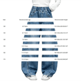 thumbnail image 3 of CPNG Girls Barrel Jeans Elastic Waist Baggy Wide Leg Denim Pants Trendy Loose Casual Y2k Streetwear Denim Trousers, 3 of 8