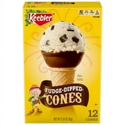 Keebler Fudge Dipped Cake Cone 12ct