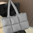 thumbnail image 4 of potrochi Puffer shoulder bag, Tote Bag for Women, puffy tote bags, light weight handmade nylon bag, Large Quilted Puffy Handbag Lightweight Satchel Purse for Work Travel Gym Shop, 4 of 6