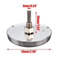 thumbnail image 5 of BBQ Utensil Oven Thermometer Stainless Steel Bimetal Thermometer Grill Oven Thermometer Pizza Oven 76mm 1 Pcs, 5 of 5