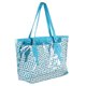 thumbnail image 1 of Women Handbag Waterproof Beach Bag for Daily Use 1Pcs Blue Pattern, 1 of 4