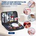 thumbnail image 4 of Kit de Costura con 172 Piezas, Suministros de Costura Premium Portátil, Kit Coser Profesional, Hilos para Coser Ideal para Inicio, Viaje, Uso de Emergencia, con Tijeras, Hilo, Agujas, Cinta Métrica, 4 of 4