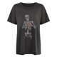 thumbnail image 5 of Moda casual sexy manga larga impresa suelta manga corta hombres y mujeres pulóver blusa superior Pompotops  FGAJ6408, 5 of 6